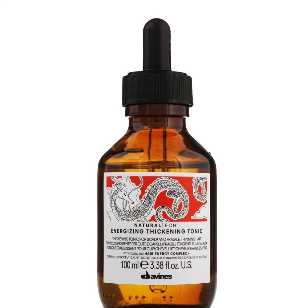 Davines Natural tech energizing thickening tonic.